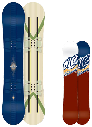 K2 Eldorado Snowboard, 2007 - CrazySnowBoarder Review 