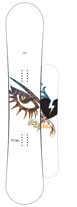 nitro fate snowboard 2010 Nitro Fate White Snowboard, 2007